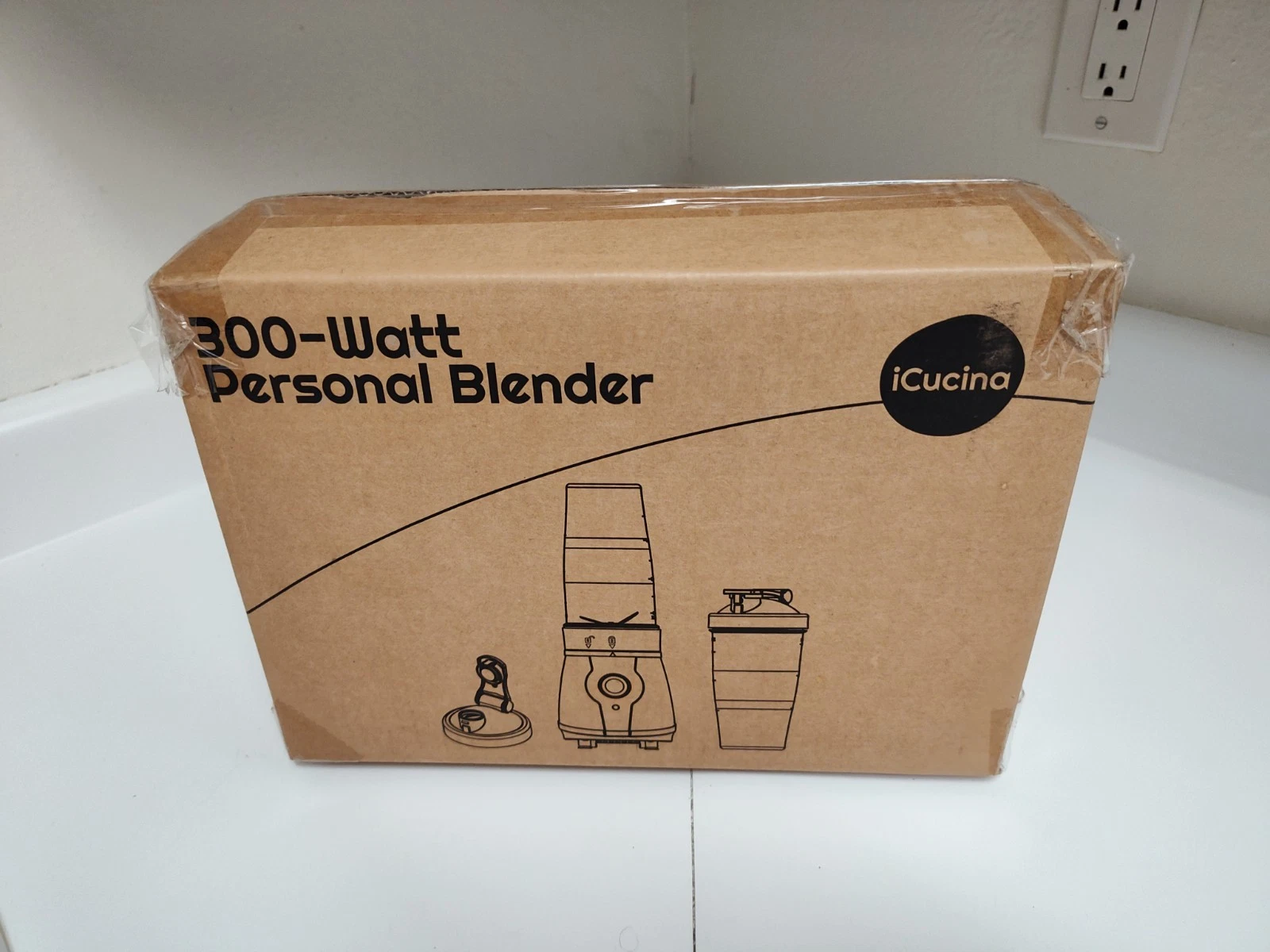 iCucina Personal Portable Bullet Blender, 300 Watt