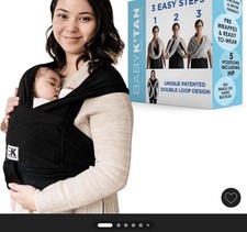 Baby K'tan Original Baby Carrier Black X-small