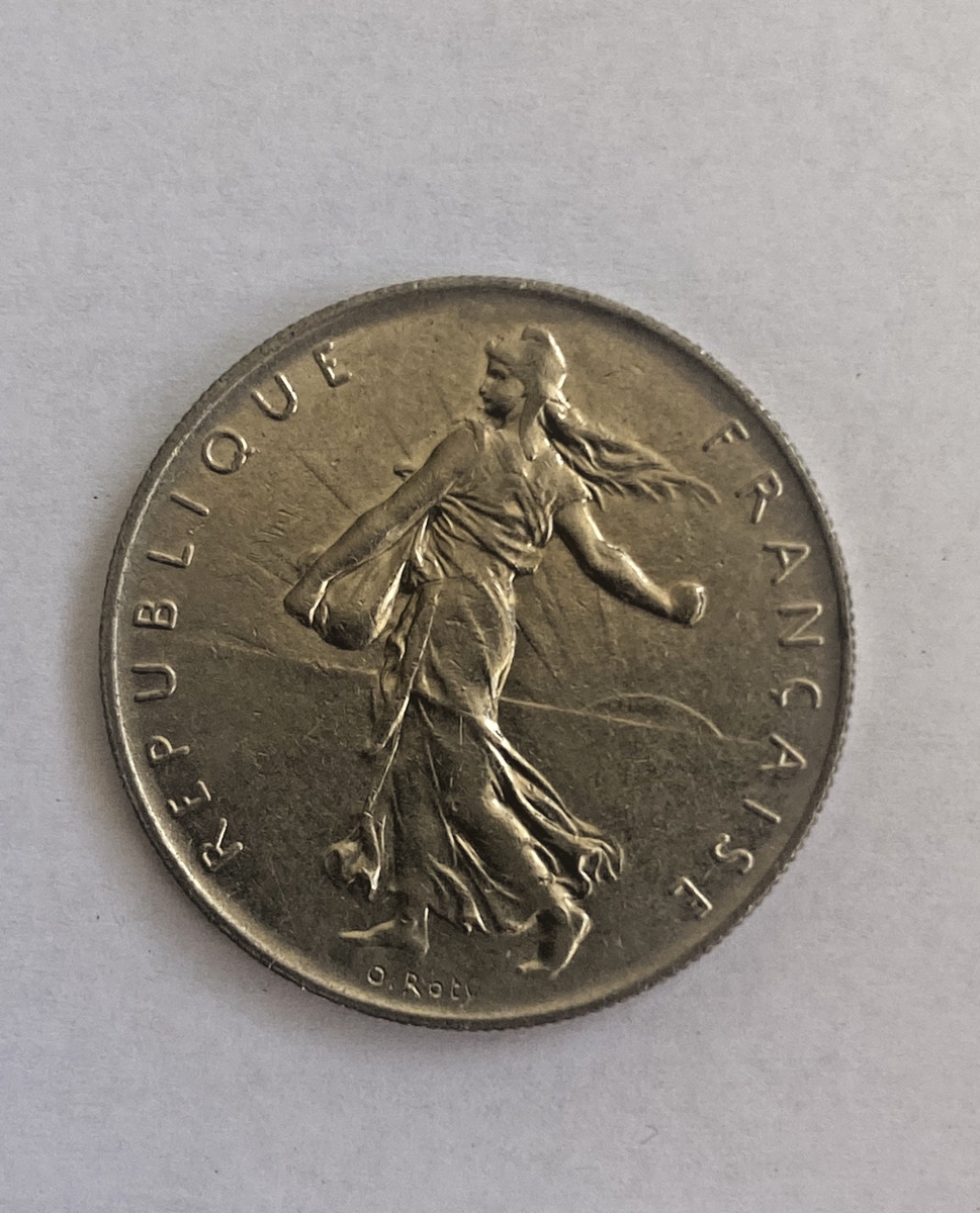※francページ 1960 France 1 Franc “Long 9 & 6 Tail” Collectable Coin | eBay