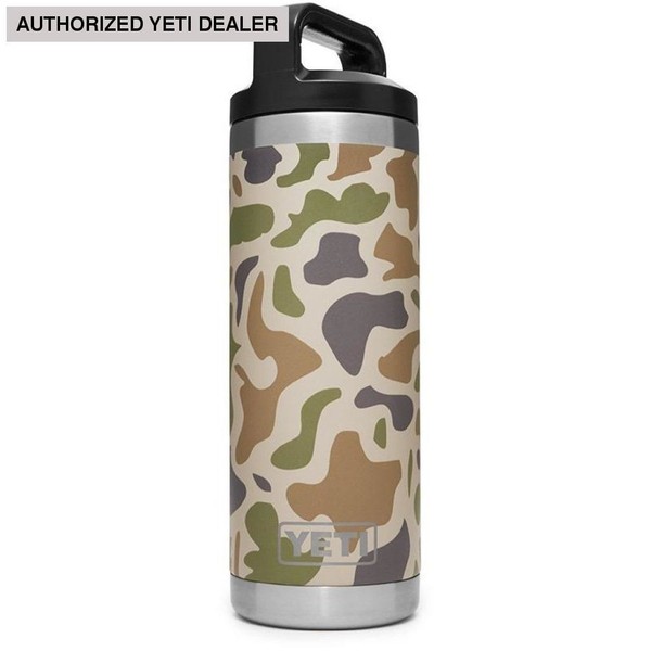 Camo Yeti Rambler 18 Oz Bottle With Lid Yramb18camo FedEx 2 Day for