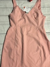 ASOS Extro&vert mini dress pink Women’s Size 14 NWT Tank