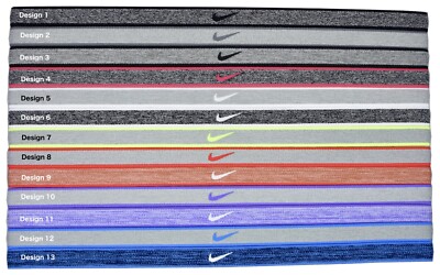 Nike Haarband Elastic Hairband NEU uni Fitnessband Sportband Stirnband Gummi TOP