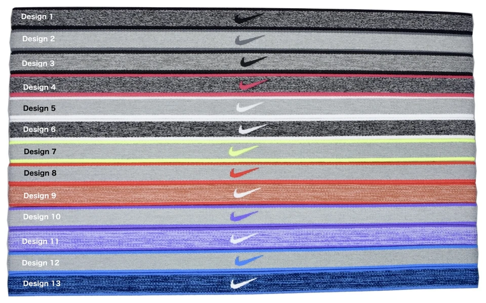 Nike Haarband Elastic Hairband NEU uni Fitnessband Sportband Stirnband Gummi TOP