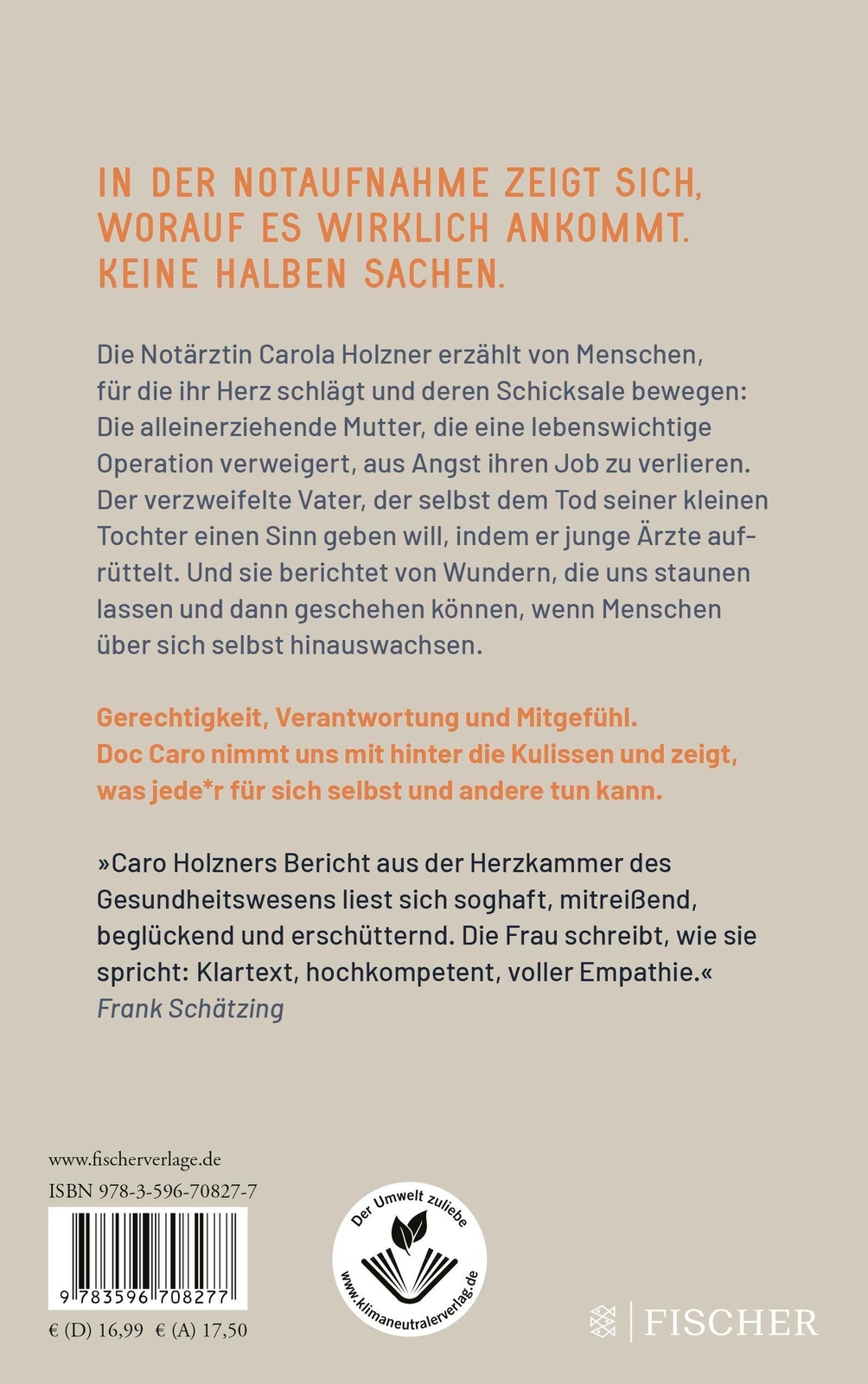 Thumbnail - Keine Halben Sachen | Carola Holzner | Taschenbuch | 272 S. | Deutsch
