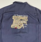 Mens XL Vtg Nat Nast Luxury Loop Collar Shirt Havana Club Limtd Edition #5 2003