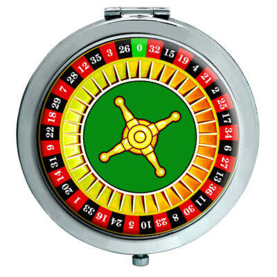 Roulette Compact Mirror