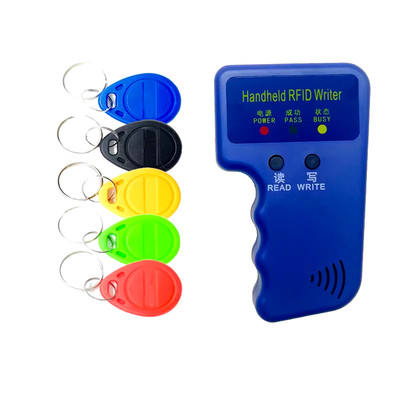 Handheld 125Khz RFID Card Reader Copier Writer Duplicator Programmer ID Card Cop