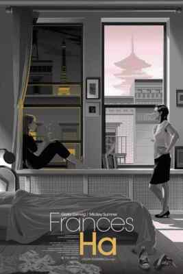 NEW Frances Ha - Laurent Durieux x/220 Screen Print Art Poster MONDO