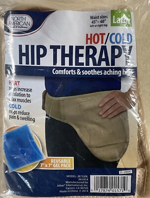North American Health & Wellness Hot/Cold Hip Therapy in Tan-Size Large-NEW