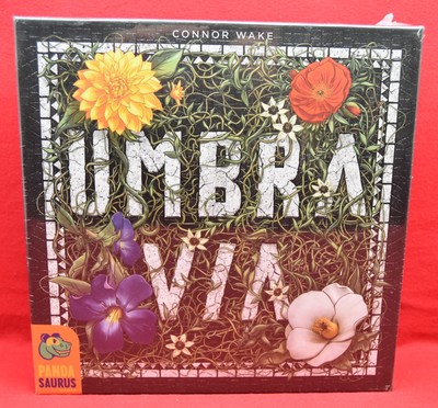 NEW SEALED Umbra VIA Board Game Connor Wake Panda Saurus Games 19305