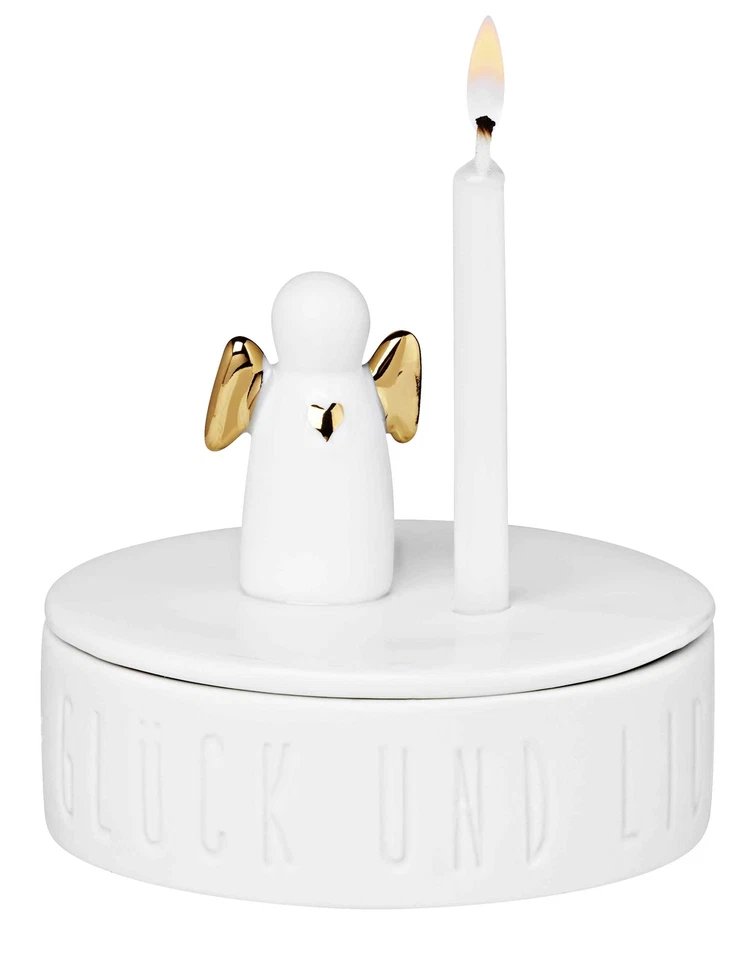 Mini Engelslicht "Glück" gold - Räder Design