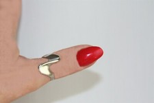 Fun Sterling Silver Wavy Swirl Ring