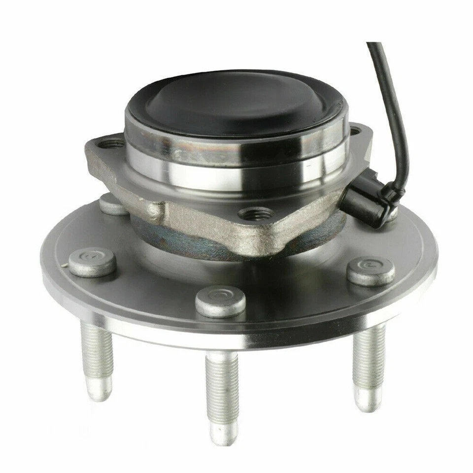 Par (2) Conjunto de cojinete de cubo de rueda delantera para Chevy Tahoe GMC Sierra Yukon 2x2 Foto 4 de 4