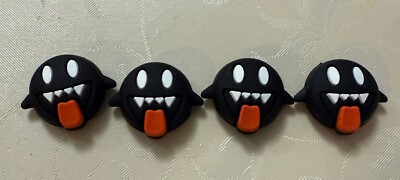 Set Of 4 Mario Brothers Ghost Thumb Caps For Ps5/Xbox