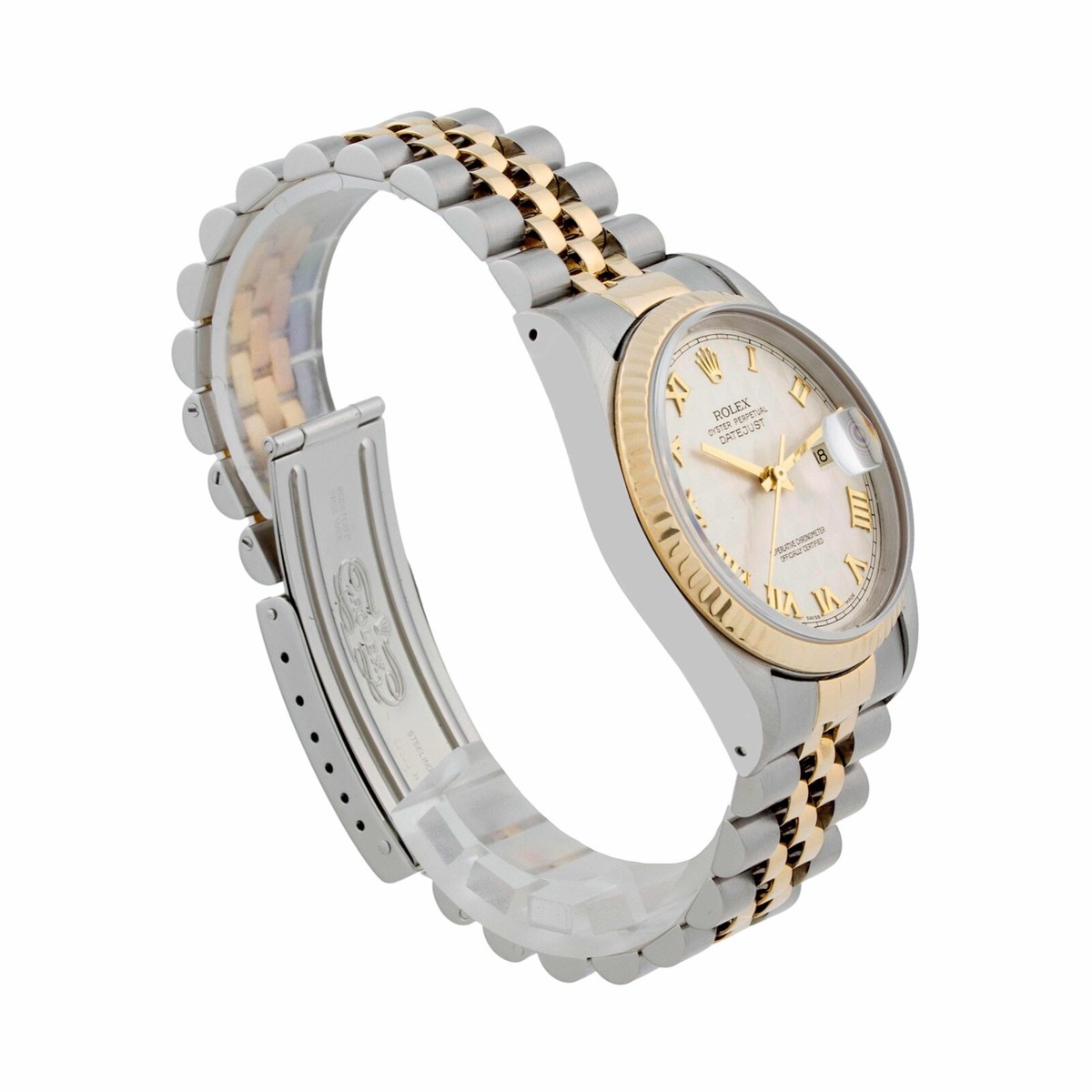 【美品】 ROLEX DATEJUST 16233 3コマ Rolex Datejust 16233 Black 1989 with original box and papers 2
