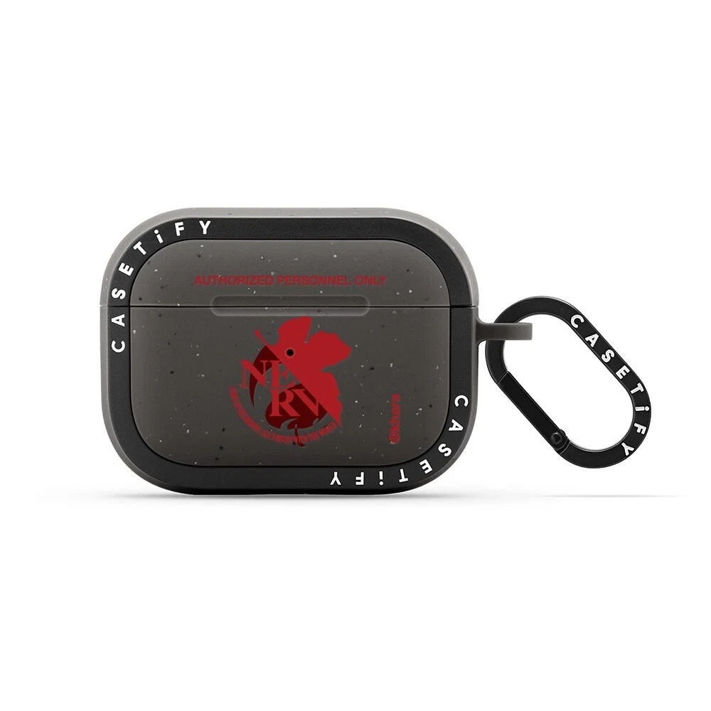 CASETiFY Evangelion Ultra Impact AirPods Pro 2 Earphones Case NERV Logo