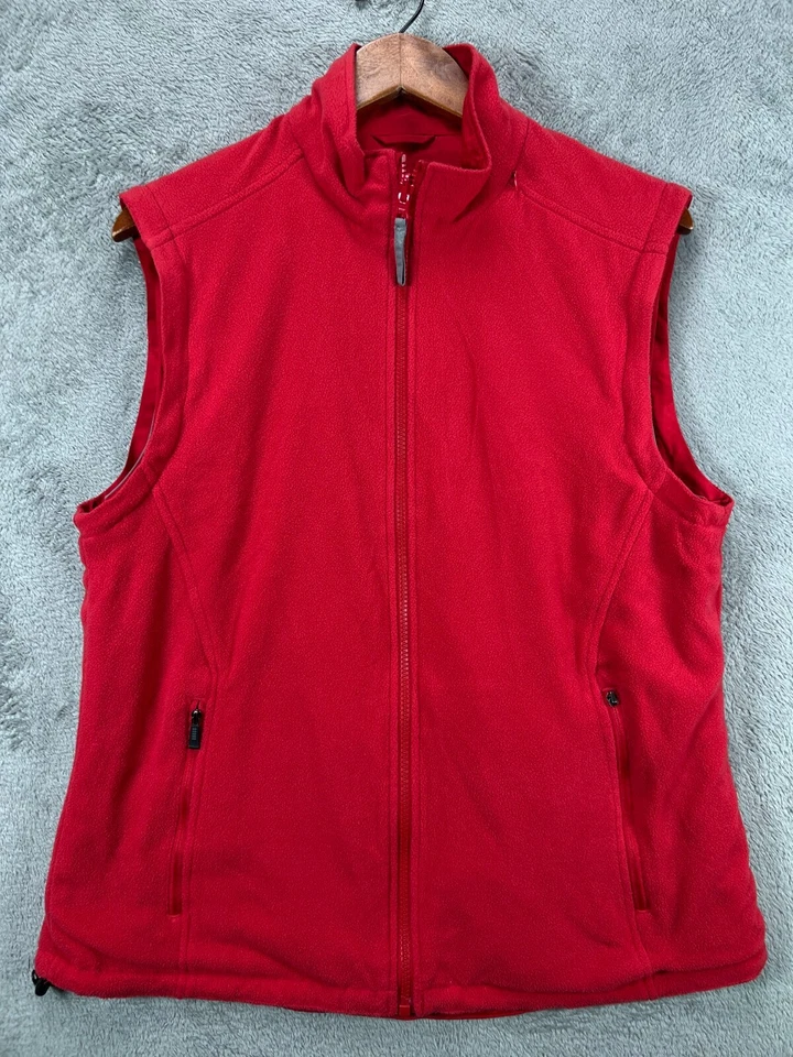 NORTH END EZEM система ECO жилет средний женщин красный мягкая подкладка двусторонний флис молнии - Изображение 4 из 4