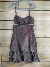 Formal/Prom Dress - Size Large - Brand Fiesta - Hunter Green, Short Length