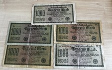 1000 Mark Reichbanknote 1922