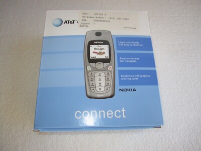 Vintage Nokia 3560 Phone w/Charger Battery & Packaging - For Collectors