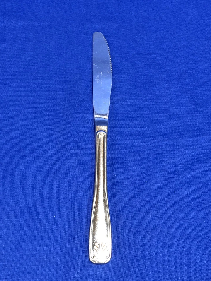 Update Stainless Shelley Shell Pattern Teaspoons Forks Knives 25 Total Flatware - Image 4 of 4