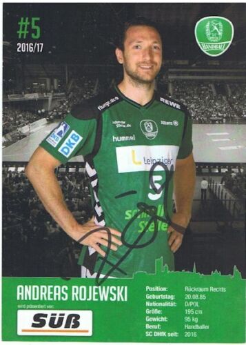 Andreas Rojewski (Handball), sign. DHfK Leipzig-AK - Bild 1 von 1