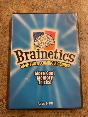 Brainetics - More Cool Memory Tricks! -  DVD New