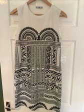 BNWOT Womens ZARA Sleeveless Unlined Shift Dress. Size S