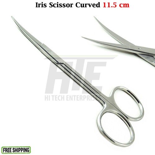 Iris Gum Scissors Straight & Curved Tissue Trimming Cutting Dental Medical Shear - Picture 3 of 4