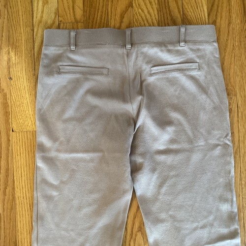 Betabrand Dress Pant Yoga Pants M Long Straight-Leg Classic Fit Khaki Worn Once! - Picture 5 of 6
