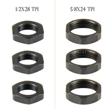 3 PCS Steel Jam Nut for Muzzle Brake .223 .308 (Thread Selection)