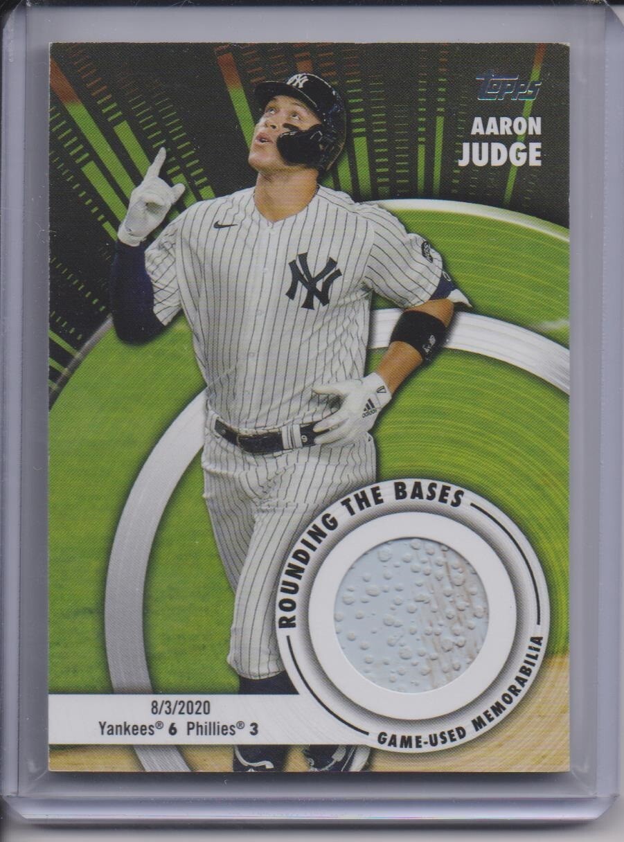Aaron Judge 2024 Topps Series 2 - Rounding the Bases Relics # RTB-AJ 🔥 SSP 🔥
