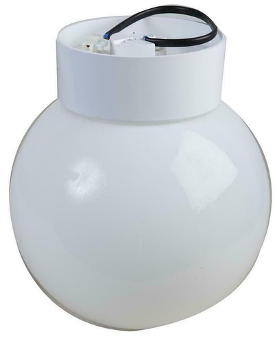 Spectrum IP44 100W Bathroom Ceiling Globe Light Fitting, B22 - B100WPC ...