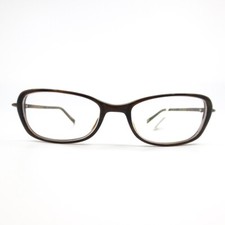 Jones New York J703 Brown horn Round Womens Eyeglasses 50-17 135 mm