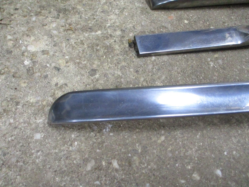 Hudson Super Six 1941 carrocería derecha molduras laterales (4 piezas) original Foto 4 de 4