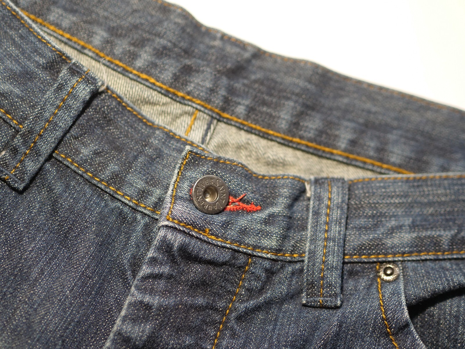 Pantalone uomo denim Yves Saint Laurent