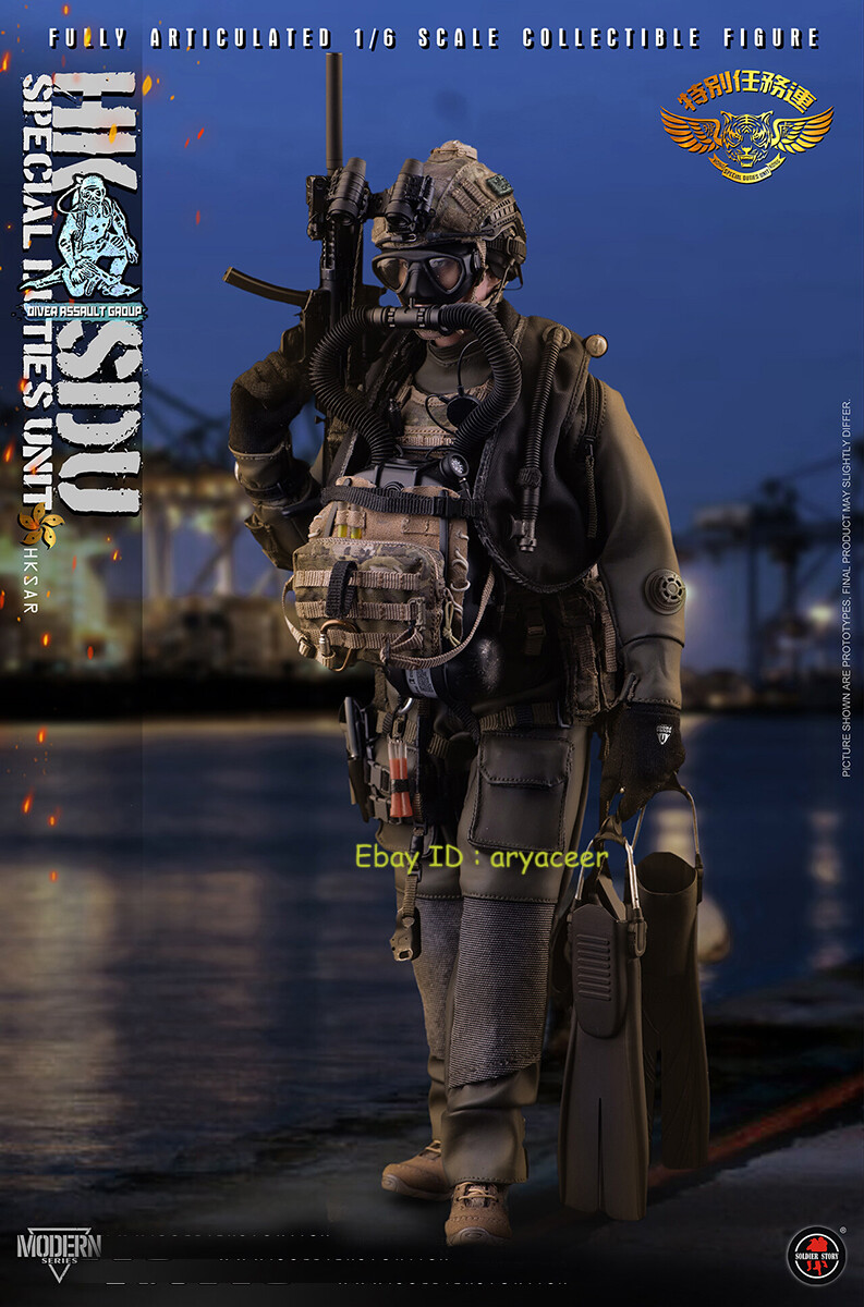 Soldier Story SS131 China HK SDU Diver Assault Group 1/6 Action