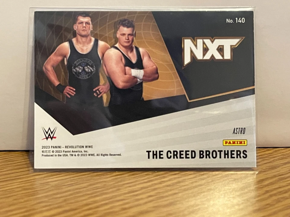 2023 Revolution WWE The Creed Brothers Julius Creed/Brutus Creed Astro #140 - Image 2 of 2