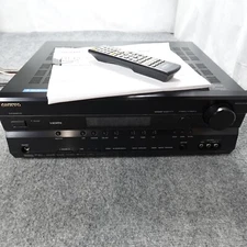 Onkyo HT-R550 Receiver 7.1 Channel HDMI Surround Sound Theater Bundle W/ Remote