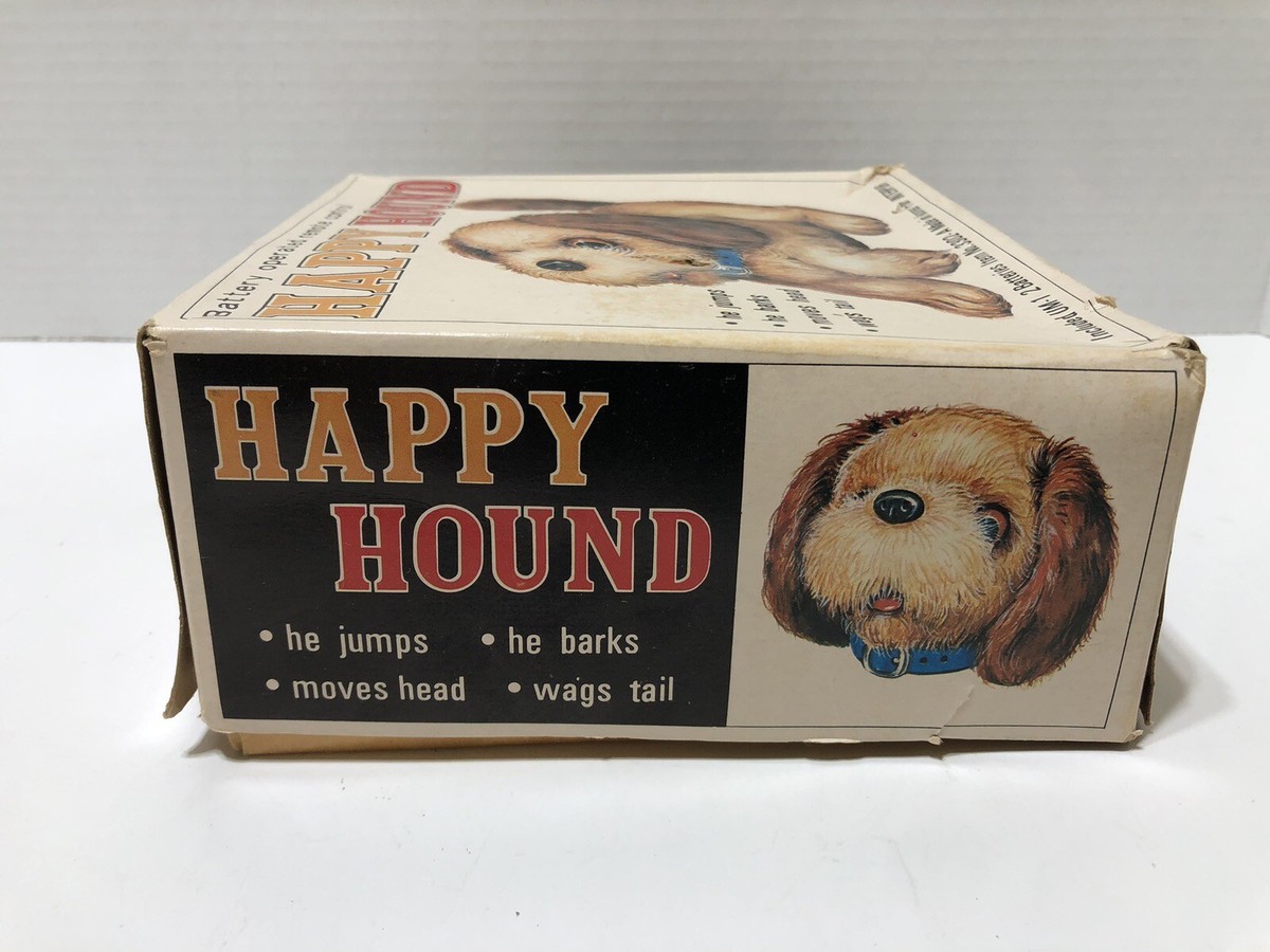 ARB The Best 　 POWER UP! HOUND DOG Vintage 1970s HAPPY HOUND Remote Control Puppy Dog by Interpur IN