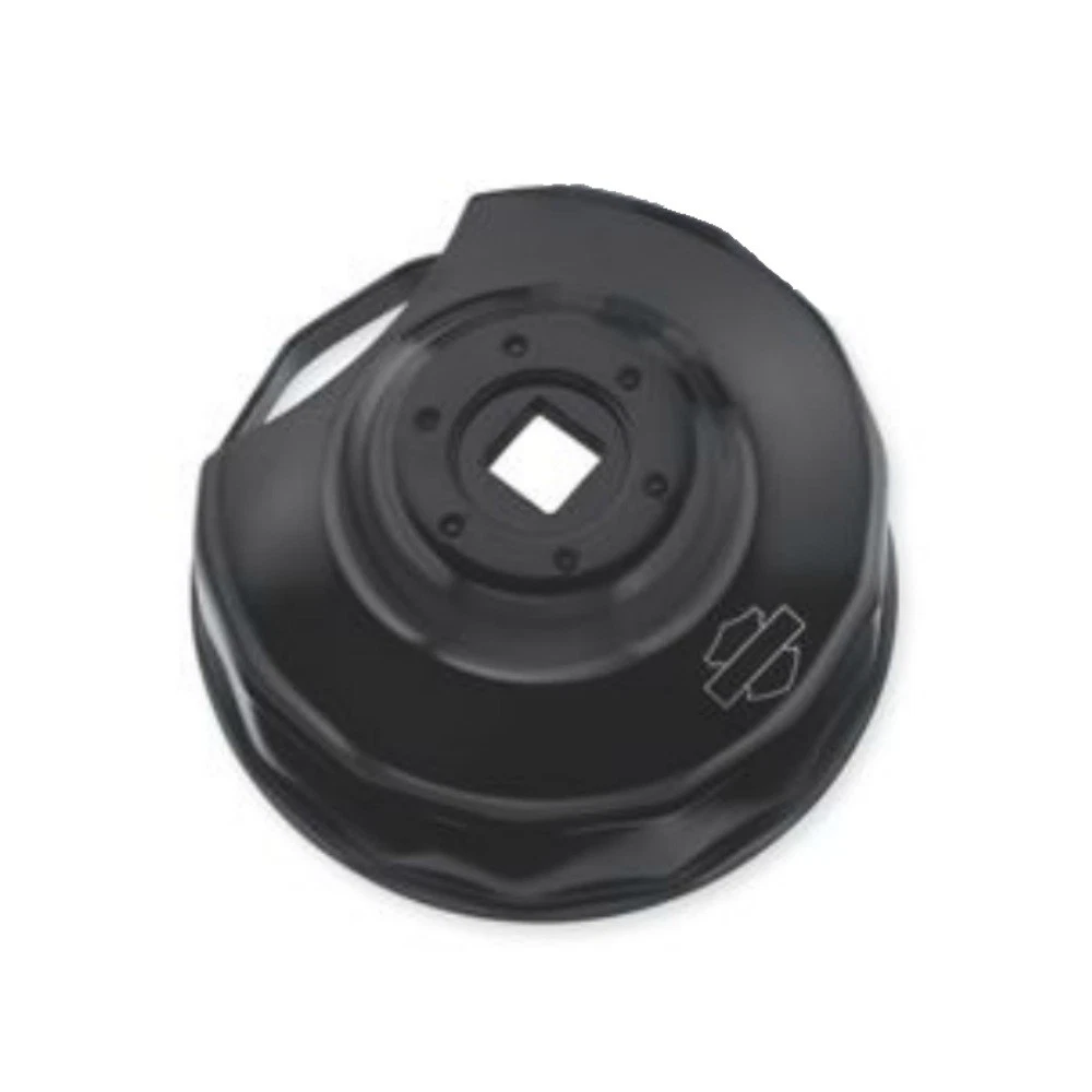 Motorcycle oil filter wrench outlet
