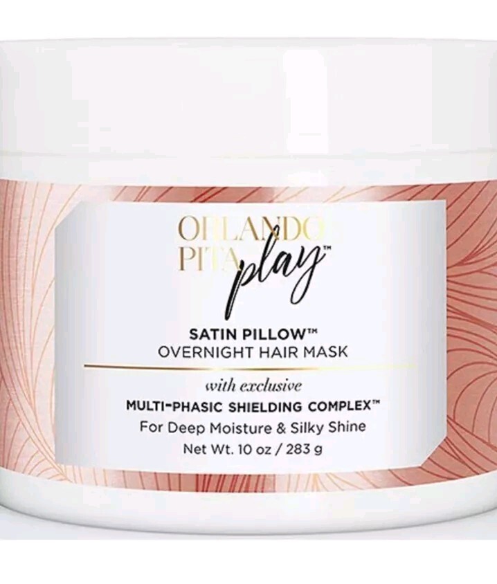 Orlando Pita Play Satin Pillow Overnight Hair Mask 10 oz Moisture