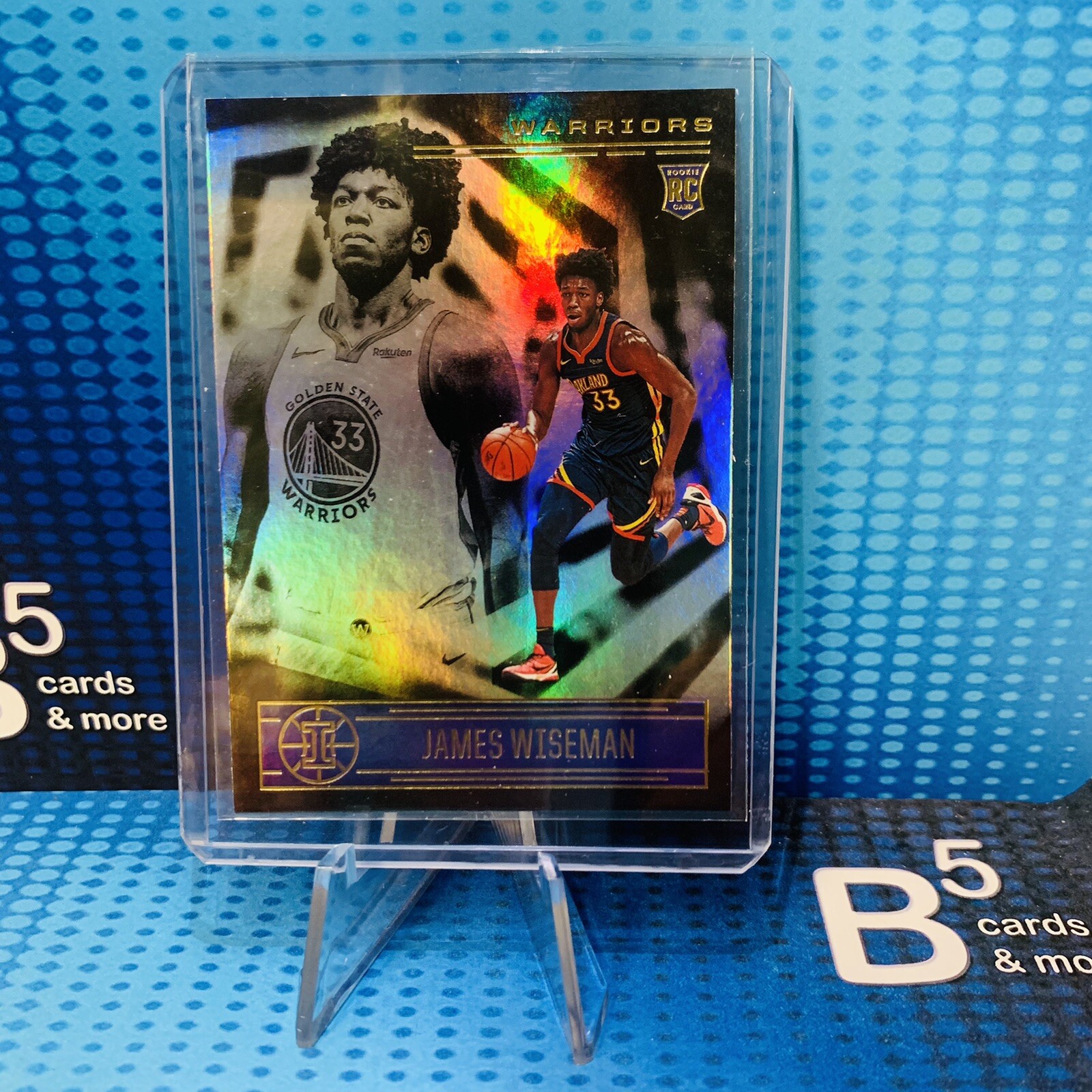 2020-21 Panini Illusions James Wiseman Rookie RC #155 Golden State Warriors