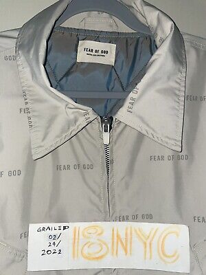 NWT FEAR OF GOD Sixth Collection Beige Nylon All Over Print NWT FEAR OF GOD Sixth Collection Beige Nylon All Over Print