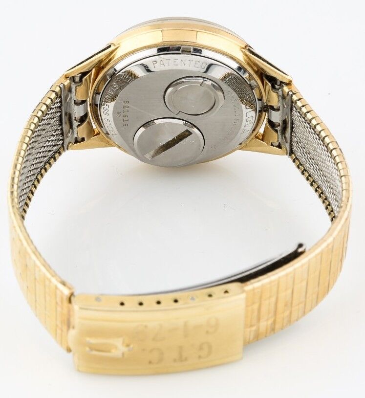 Vintage Men's 10k Gold-Filled Bulova Accutron Watch Movement Vintage Men's 10k Gold-Filled Bulova Accutron Watch Movement
