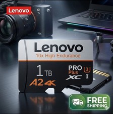 LENOVO 1TB 512GB 256GB 128GB Micro TF SD Card High Speed Class Flash Memory
