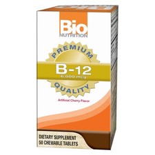 B-12 Sublingual 50 Comprimés Par Bio Nutrition Inc