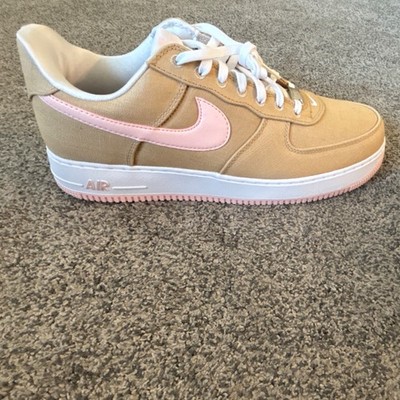 Nike Air Force 1 Low AF1 Linen Canvas HV2021-200 Men s Size 11 Sneakers