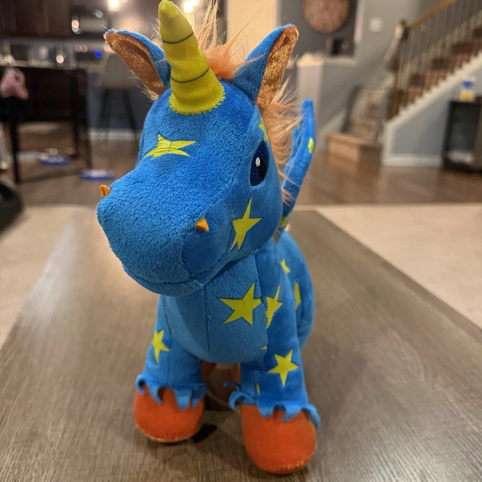 Brinquedo de pelúcia Neopets Starry Uni - Imagem 3 de 4