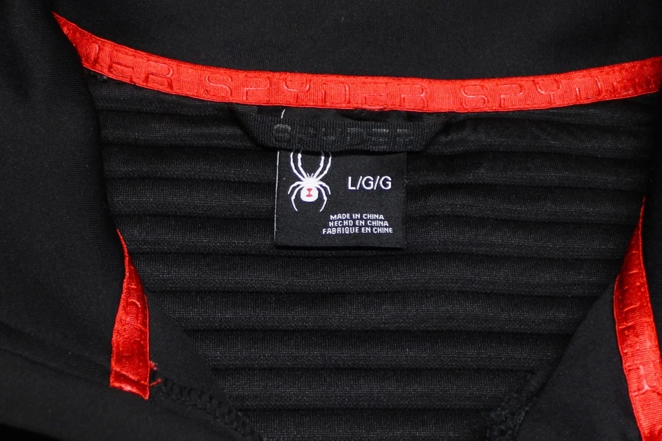 SPYDER FULL ZIP POLY SPANDEX JACKET--L--CENTURA LOG--LOOKS UNWORN!!--NWOT! - Image 2 of 4